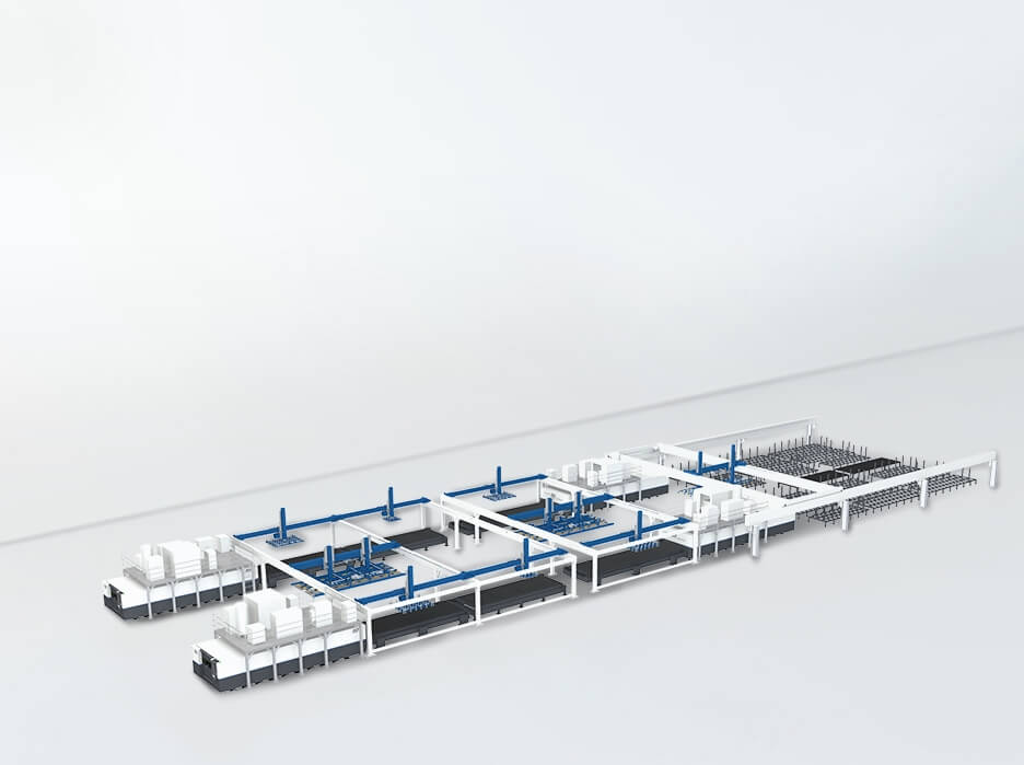 迅鐳激光切割機(jī)_自動(dòng)化產(chǎn)線
