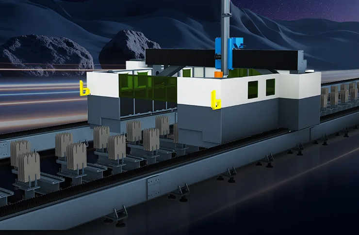 多維領跑！一圖了解迅鐳激光H型鋼專用切割機高能實力！