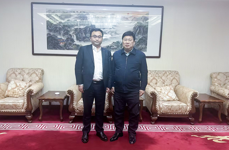 迅鐳激光董事長拜訪中國貿促會國際部部長吳蒙！