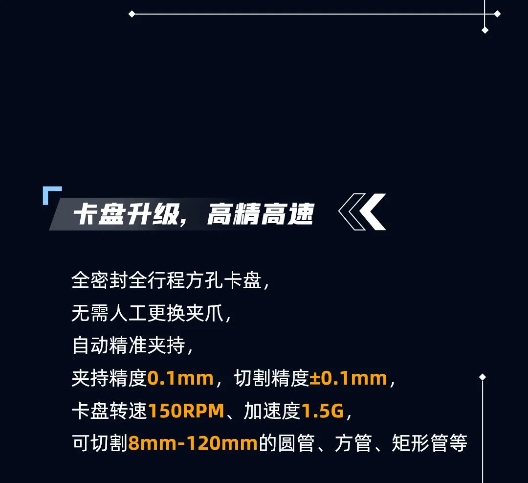 迅鐳激光L12精密切管機 | 小而強大，定義行業(yè)新標桿！(圖9)